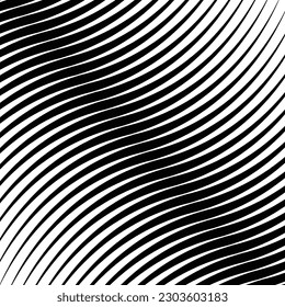 abstract geometric black diagonal wave pattern vector.