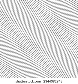 abstract geometric black slanting smooth wave line pattern, perfect for background, wallpaper