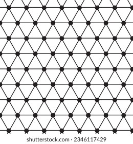 abstract geometric black triangle dot pattern art, perfect for background, wallpaper