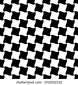 Resumen de un patrón transparente geométrico de fondo blanco y negro
