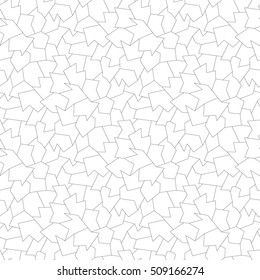 Abstract geometric black and white graphic design print memphis pattern