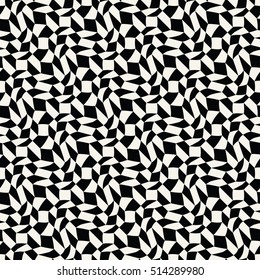 Abstract geometric black and white graphic tiles unique pattern