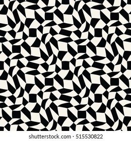 Abstract geometric black and white graphic tiles unique pattern