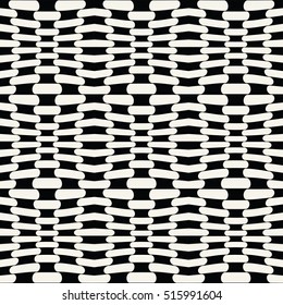 Abstract geometric black and white graphic design unique grid pattern