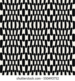 Abstract geometric black and white graphic design unique grid pattern
