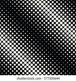 Abstract geometric black and white graphic design print halftone pattern