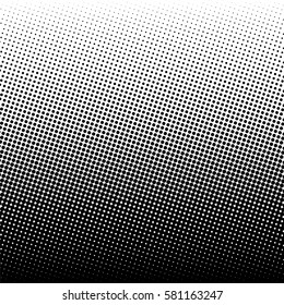 Abstract geometric black and white graphic design print halftone pattern