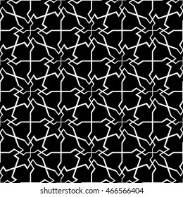 Abstract geometric black and white hipster fashion pillow fashion pattern
