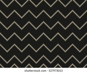 Abstract geometric black and white hipster fashion pillow chevron pattern