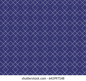Abstract geometric black and white hipster fashion pattern