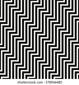 Abstract geometric black and white minimal graphic design print lines pattern