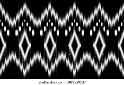 Abstract geometric black and white pattern seamless black and white vector.Repeating geometric background.Modern design trendy concept for paper, cover, fabric, interior decor and other users.