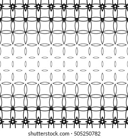 Abstract geometric black and white pattern background