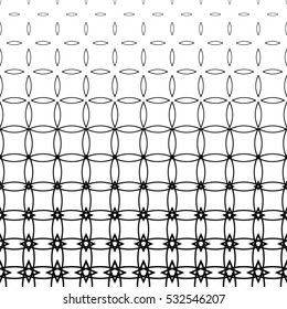 Abstract geometric black and white pattern background