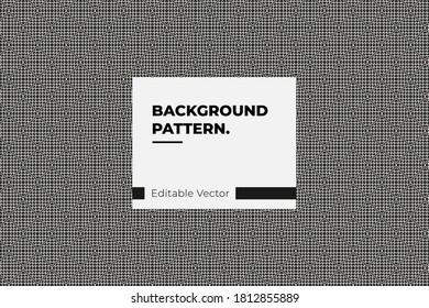 Abstract geometric black and white seamless pattern