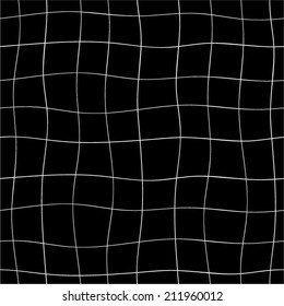 Abstract geometric black and white seamless pattern. 