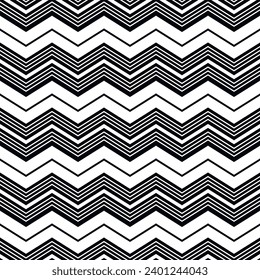 Resumen de patrones geométricos sin soldadura en blanco y negro para páginas web, texturas, tarjetas, afiches, tejidos, textiles. Diseño repetitivo gráfico monocromo. Moderno y minimalista adorno cuadrado.