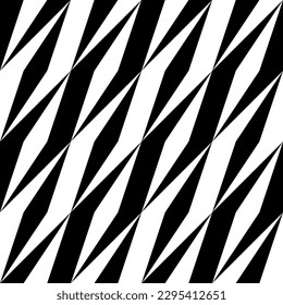 Abstract Geometric Black White Striped Pattern with Skin Texture. Seamless Vector Illustration Fashion, Textile, Wildlife Themed Design