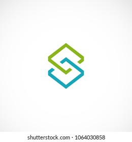 Abstract geometric blockchain line vector designs