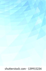 abstract geometric blue background