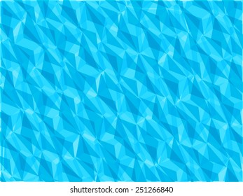 Abstract geometric blue background