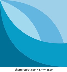 abstract geometric blue background