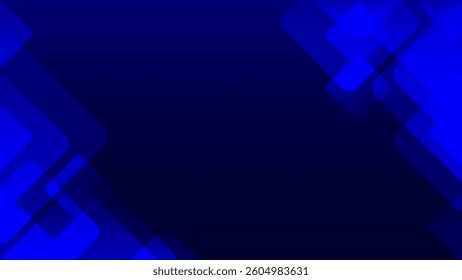 Abstract Geometric Blue Background, For Banner, Backdrop, Poster, And Presentation