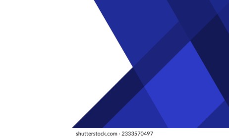 abstract geometric blue background with copy space area