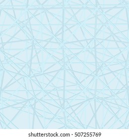 Abstract geometric blue background. Structure vector Illustration. 3D design.