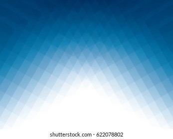 Abstract geometric blue background. Triangles and rectangles pattern. Modern style mosaic banner.