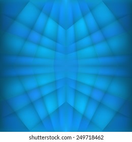 Abstract geometric blue background. Vector Illustration. Clip-art