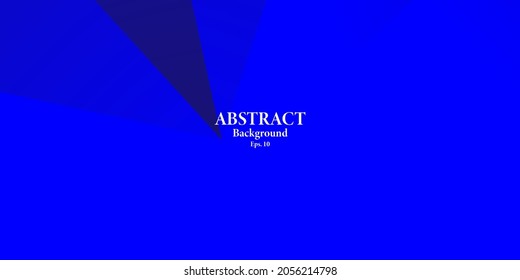 Abstract geometric blue backgrounds were also suitable for the social media, website, banner, poster.