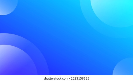 abstract geometric blue banner background. Vector illustration