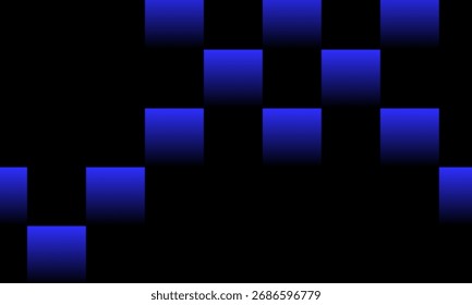 Diseño geométrico Abstractas del fondo del gradiente azul y negro con estilo futurista moderno