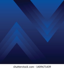Abstract geometric blue color background, vector illustration