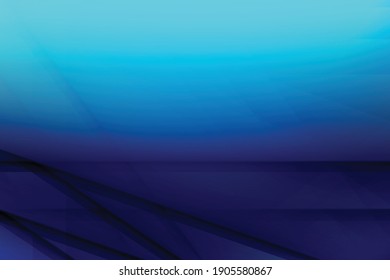 Abstract geometric blue color background. Vector, illustration.