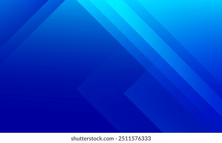 Fundo de cor azul geométrico abstrato. Ilustração vetorial