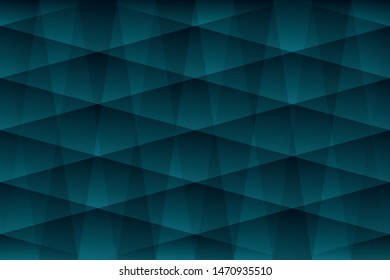 Abstract geometric blue cyan color background, vector illustration