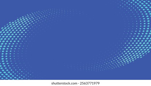 Abstract geometric blue and dark navy color background with circle shape. Vector, illustration Modern blue abstract background, the look of stainless steel, circular lines on a blue background