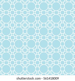 Abstract geometric blue deco art ornament pattern background 