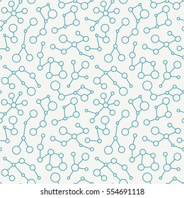 abstract geometric blue deco stars constellation pattern