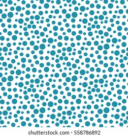 abstract geometric blue deco vector dots pattern