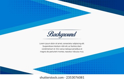 Abstract Geometric Blue Dotted Background, can be used for business designs, presentation designs or any suitable designs.