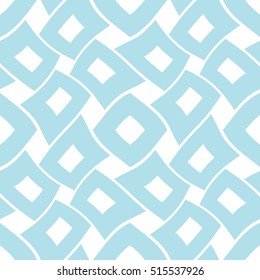 Abstract geometric blue graphic design deco pattern
