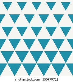 Abstract geometric blue graphic design print triangle halftone pattern