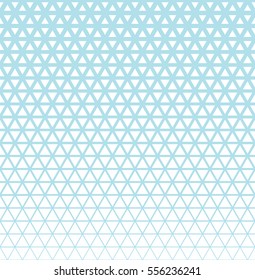 Abstract geometric blue graphic design triangle halftone pattern