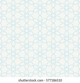 Abstract geometric blue hipster deco art pattern