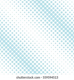 Abstract geometric blue hipster fashion pillow halftone pattern