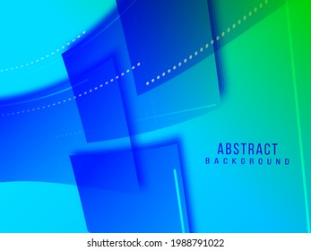 Abstract geometric blue modern shape pattern background vector