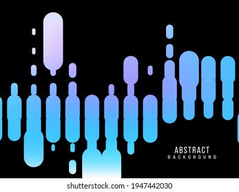 Abstract geometric blue pattern lines modern decorative design pattern background vector